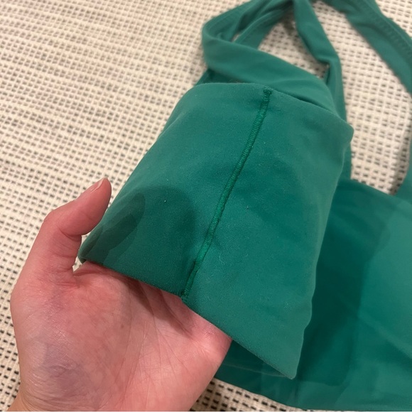 Aerie Offline Green Cross Bralette - Picture 9 of 11